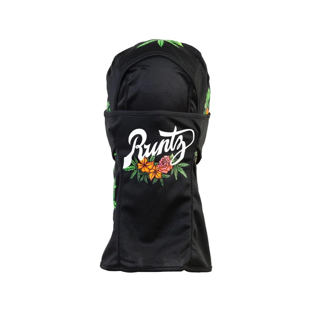 Runtz Floral Ski Mask Black